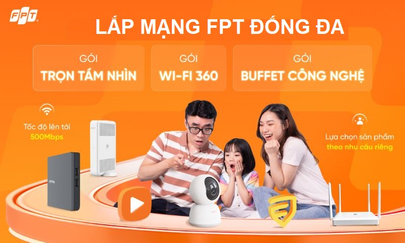 Lắp mạng FPT Đống Đa