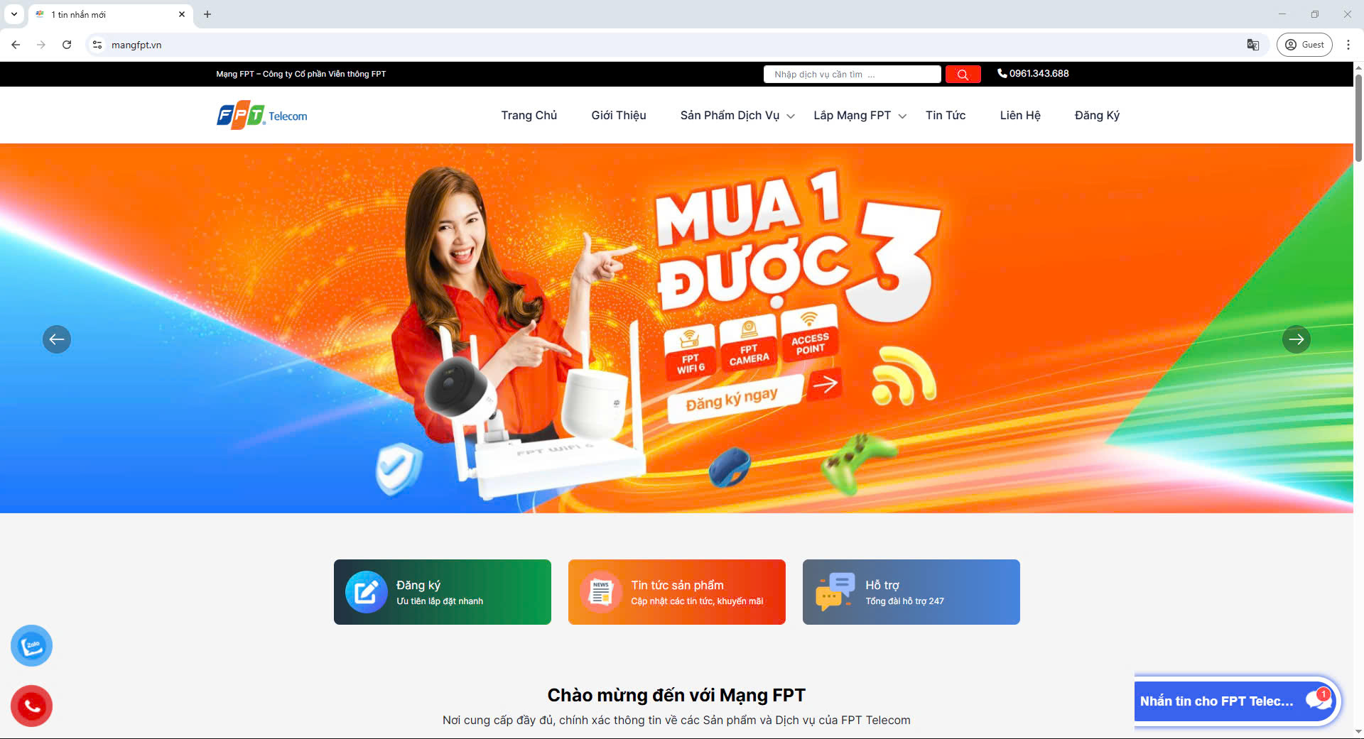 Trang chủ Mạng FPT