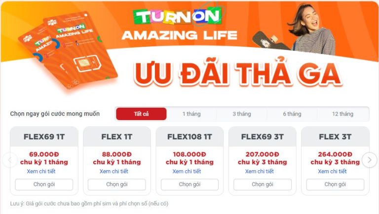 Bảng giá Sim FPT mạng di động ảo khuyến mãi mới nhất 2025