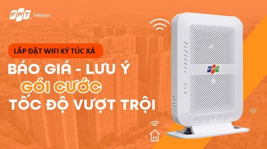 Lắp đặt WiFi cho Ký Túc Xá - Giá siêu rẻ, mạng khoẻ