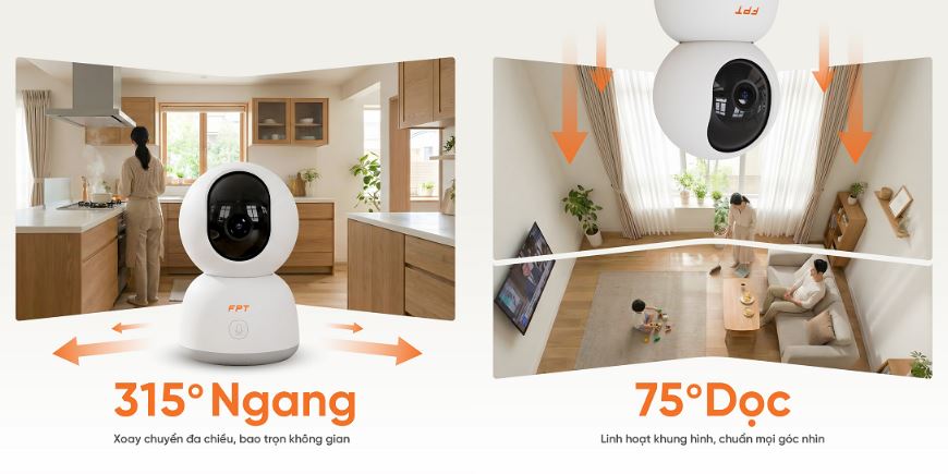 Camera Play 4 FPT 1 FPT Camera Play 4 giải pháp giám sát trong nhà thông minh, bảo mật dữ liệu cho người dùng