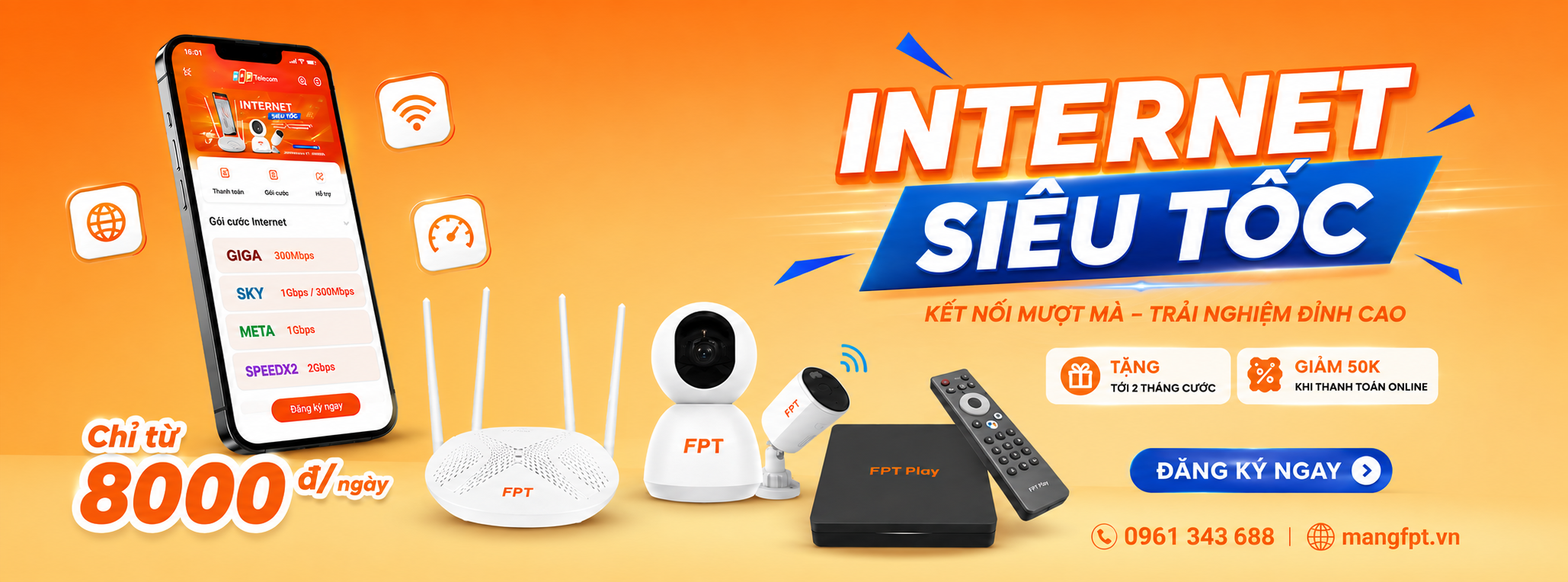 Bảng giá cước Internet FPT tháng 09/2026 - Gói WiFi 6,7 mới nhất 1 Bảng giá cước Internet FPT khuyến mãi