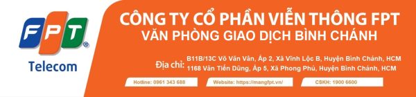 Văn phòng cửa hàng giao dịch FPT Bình Chánh
