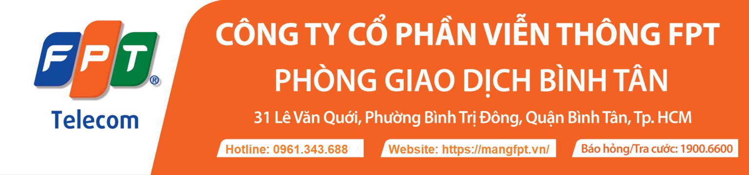 Văn phòng cửa hàng giao dịch FPT Bình Tân