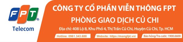 Văn phòng cửa hàng giao dịch FPT Củ Chi