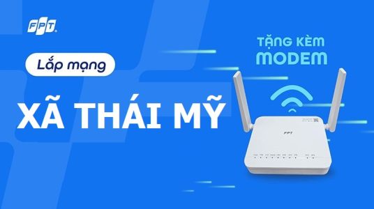 Lắp WiFi FPT xã Thái Mỹ, tp hcm