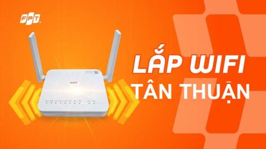 Lắp đặt WiFi FPT phường Tân Thuận