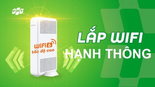 Lắp mạng WiFi FPT Hạnh Thông