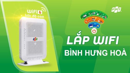 Lắp mạng WiFi FPT phường Bình Hưng Hoà