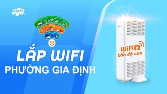 Lắp mạng WiFi FPT phường Gia Định
