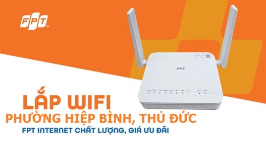 Lắp mạng WiFi FPT phường Hiệp Bình