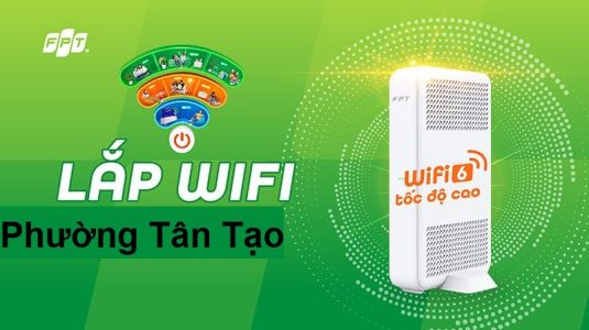 Lắp mạng WiFi FPT phường Tân Tạo