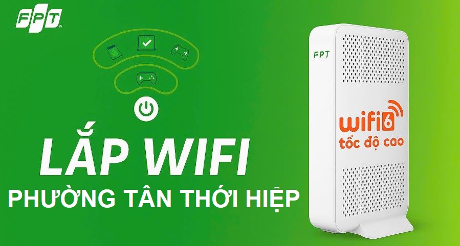 Lắp mạng WiFi FPT phường Tân Thới Hiệp