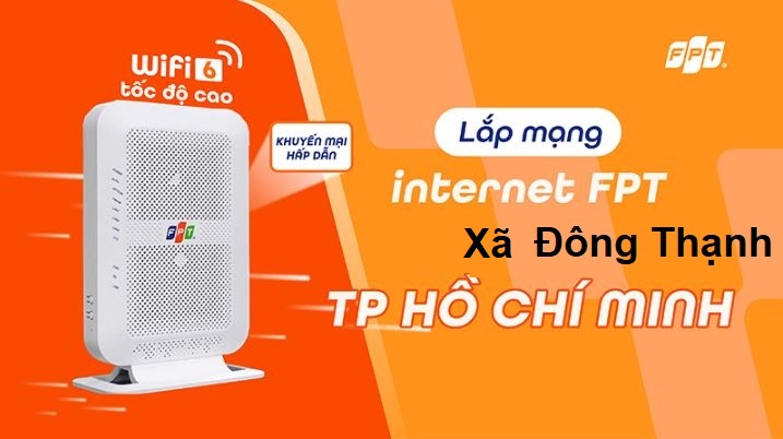 Lắp mạng WiFi FPT xã Đông Thạnh