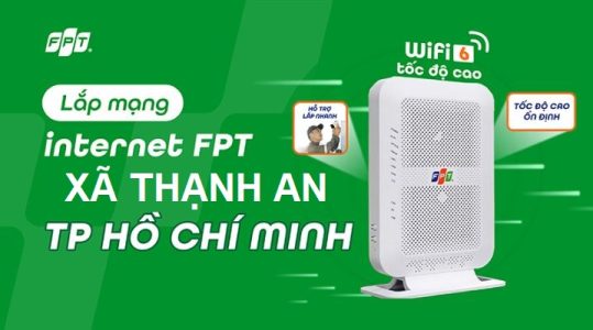 Lắp mạng WiFi FPT xã Thạnh An