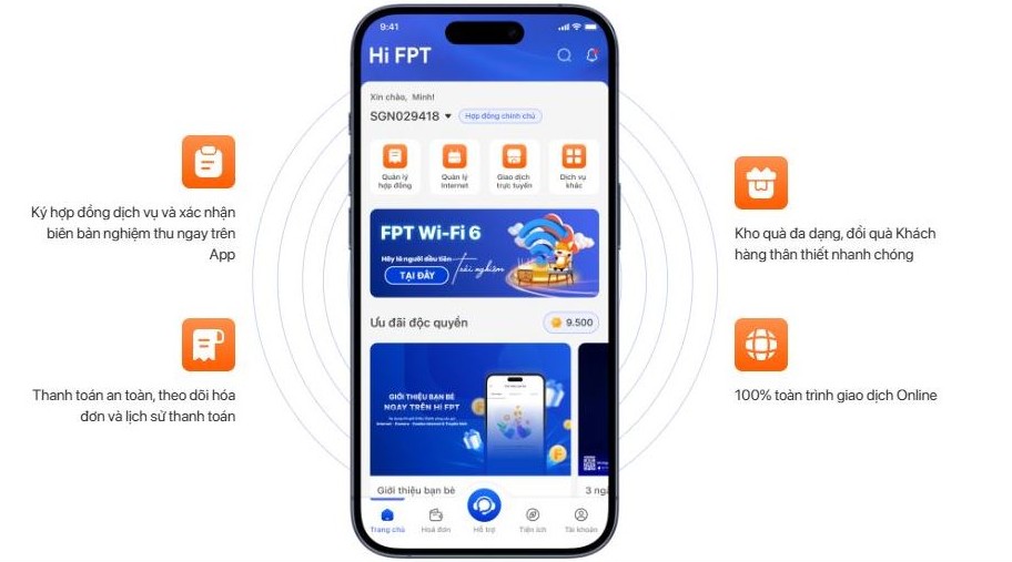 Quản lý thông tin dễ dàng với HI FPT