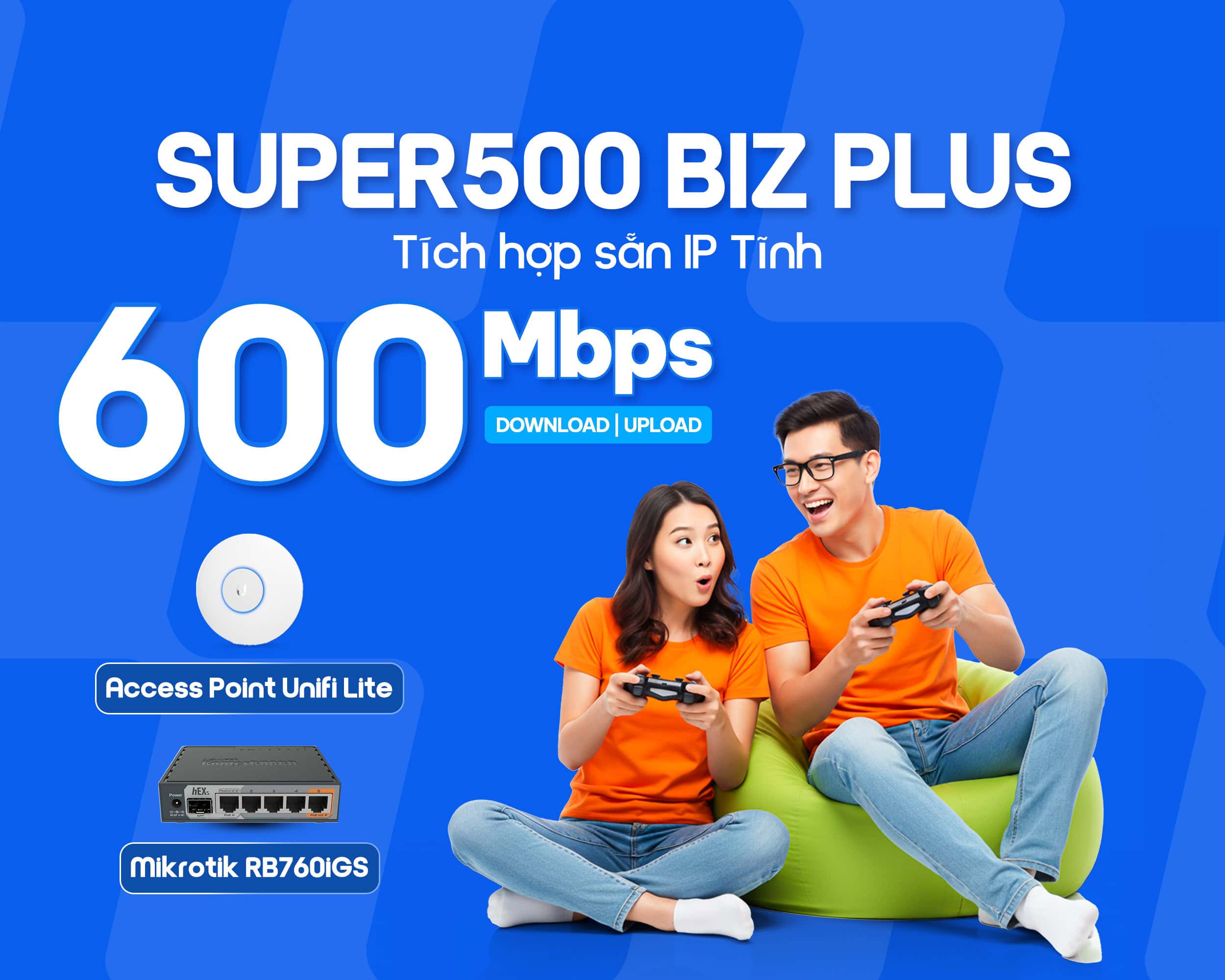 Super 600 Biz Plus FPT – Giải pháp kết nối toàn diện cho doanh nghiệp vừa, lớn.