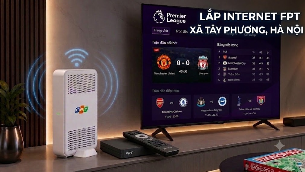 Lắp Internet FPT Xã Tây Phương, Hà Nội - Tặng Modem, Giá rẻ nhất 1 Lắp Internet FPT Xã Tây Phương, Hà Nội